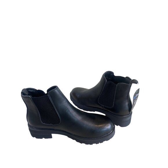 NWT AQUA DIVA 10 Savannah Chelsea Waterproof Ankle Boot Leather Insulated Black - Picture 16 of 16